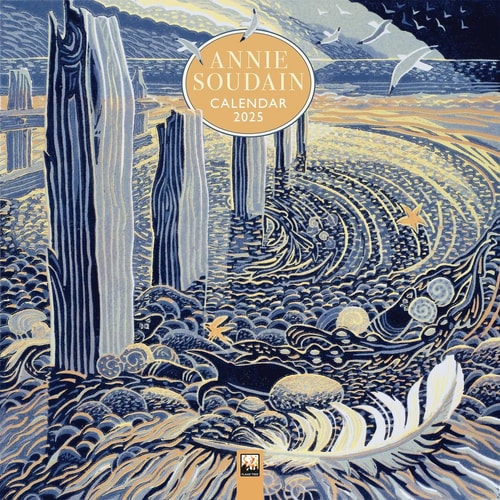 Annie Soudain Wall Calendar 2025 (Art Calendar) — Flame Tree Studio (cor)