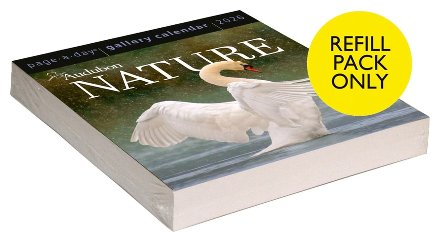 Audubon Nature Page-A-Day® Gallery Calendar Refill Pack 2026 — Workman Calendars