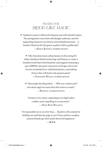 Blood Like Magic — Liselle Sambury