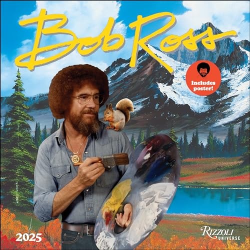 Bob Ross 2025 Wall Calendar — Bob Ross
