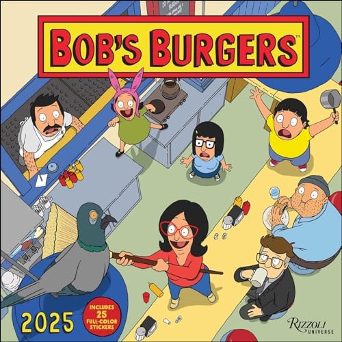 Bob’s Burgers 2025 Wall Calendar — Twentieth Century Studios Inc.