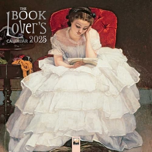 Book Lover’s Wall Calendar 2025 (Art Calendar) — Flame Tree Studio (cor)