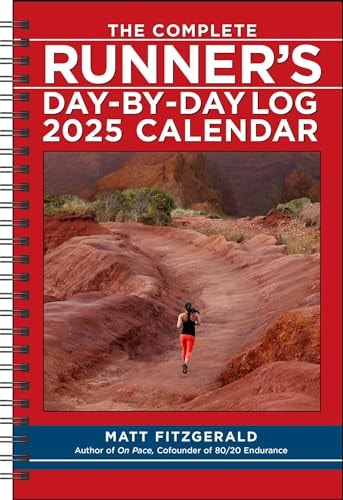 Complete Runner’s Day-By-Day Log 12-Month 2025 Planner Calendar — Matt Fitzgerald