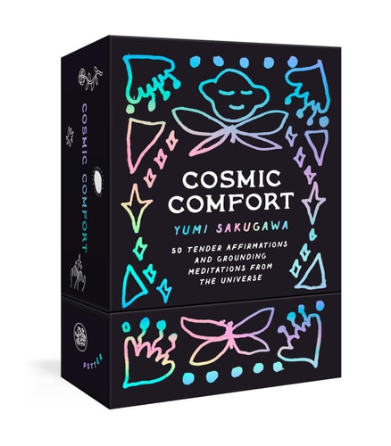 Cosmic Comfort 50 Tender Affirmations and Grounding Meditations from the Universe: Meditation Cards — Yumi Sakugawa