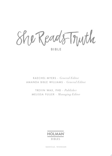CSB She Reads Truth Bible, Gray Linen Cloth Over Board — Raechel Myers