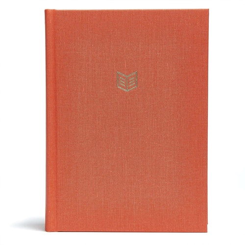 CSB She Reads Truth Bible, Poppy Linen Cloth Over Board — Raechel Myers