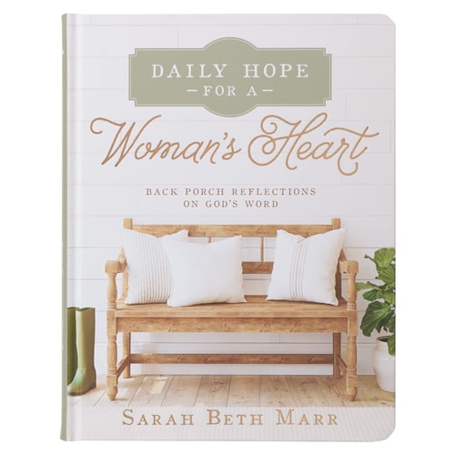 Daily Hope for a Women’s Heart Devotional, Hardcover — Sarah Beth Marr