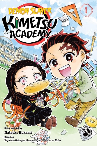 Demon Slayer: Kimetsu Academy, Vol. 1 — Koyoharu Gotouge