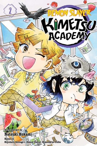 Demon Slayer: Kimetsu Academy, Vol. 2 — Koyoharu Gotouge