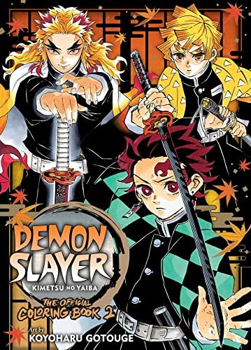 Demon Slayer: Kimetsu no Yaiba: The Official Coloring Book 2 — Koyoharu Gotouge