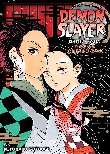 Demon Slayer: Kimetsu no Yaiba: The Official Coloring Book — Koyoharu Gotouge