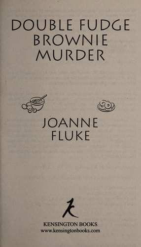 Double Fudge Brownie Murder — Joanne Fluke