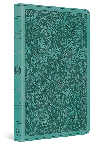 ESV Premium Gift Bible (TruTone, Teal, Floral Design) — ESV Bibles