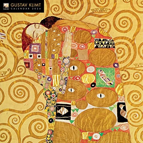 Gustav Klimt Wall Calendar 2024 (Art Calendar) — Flame Tree Studio