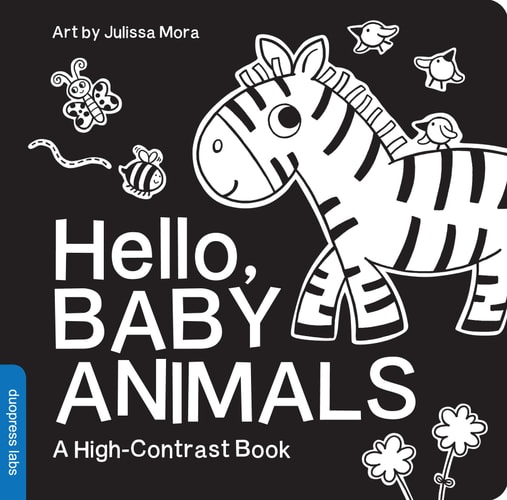Hello, Baby Animals A High-Contrast Book — duopress