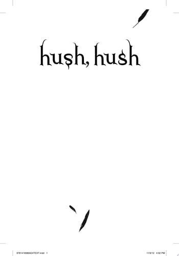 Hush, Hush — Becca Fitzpatrick