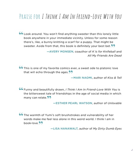 I Think I Am In Friend-Love With You — Yumi Sakugawa