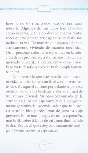 Jesús Hoy Esperanza En Su Presencia — Sarah Young