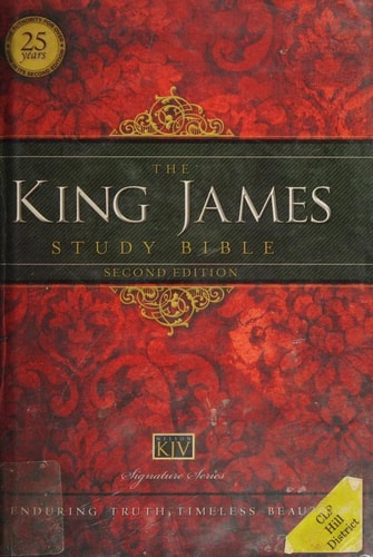 King James Study Bible Second Edition — Thomas Nelson