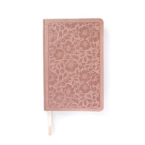 KJV Personal Size Bible, Rose Gold LeatherTouch — Holman Bible Publishers