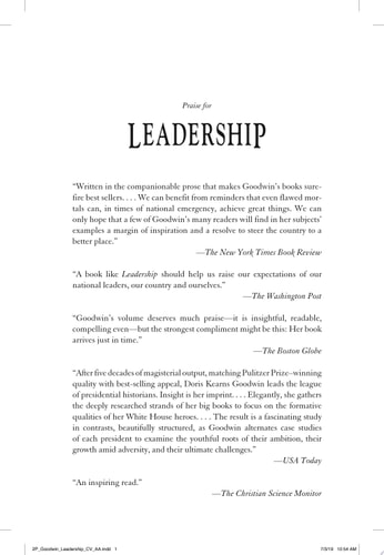 Leadership In Turbulent Times — Doris Kearns Goodwin
