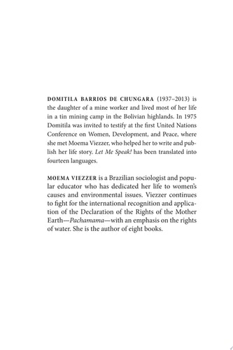 Let Me Speak! Testimony of Domitila, A Woman of the Bolivian Mines, New Edition — Domitila Barrios De Chungara