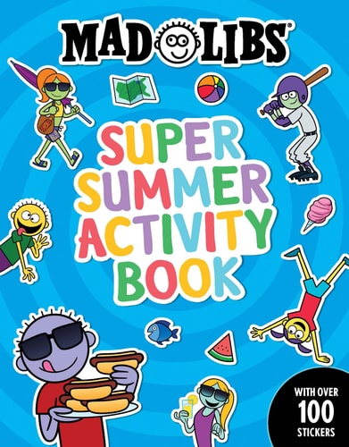 Mad Libs Super Summer Activity Book Sticker and Activity Book — Gabriella DeGennaro