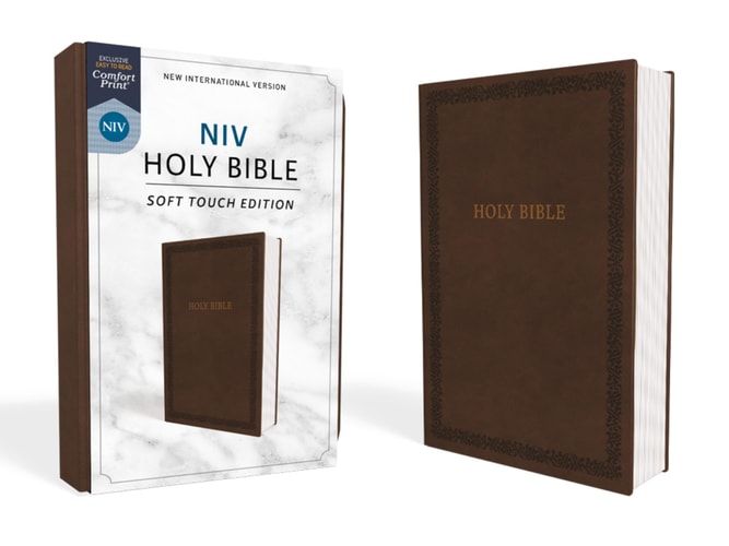 NIV Holy Bible Soft Touch Edition [Brown] — Zondervan