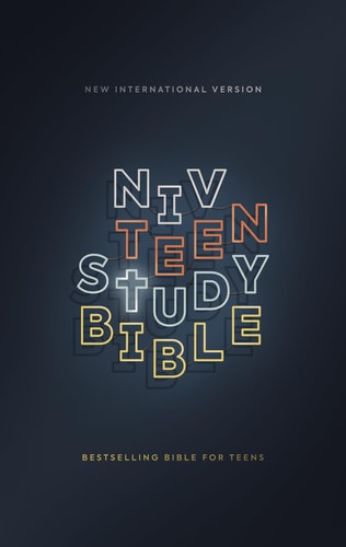 NIV Teen Study Bible Comfort Print [Navy] — Zondervan