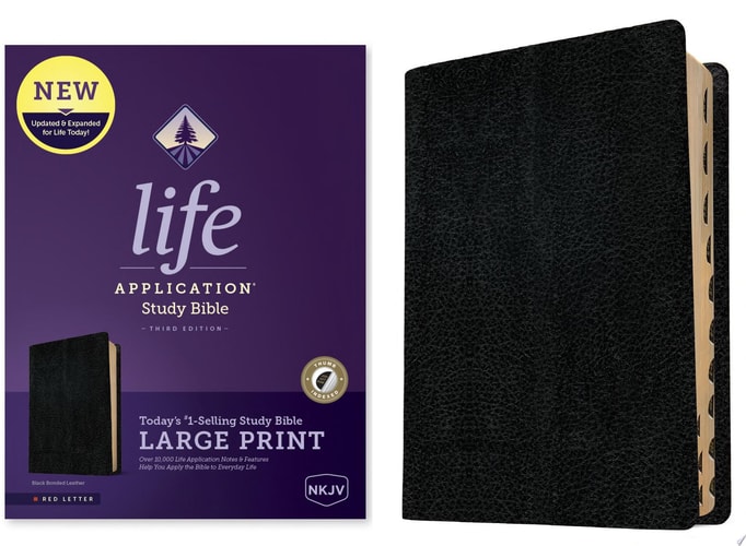 NKJV Life Application Study Bible, Third Edition, Large Print — Tyndale