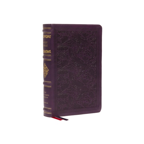 NKJV Personal Size Reference Bible, Sovereign Collection, Red Letter, Comfort Print [Purple] — Thomas Nelson