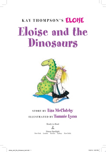 On the Go with Eloise! (Boxed Set) Eloise Throws a Party!; Eloise Skates!; Eloise Visits the Zoo; Eloise and the Dinosaurs; Eloise’s Pirate Adventure; Eloise at the Ball Game — Kay Thompson