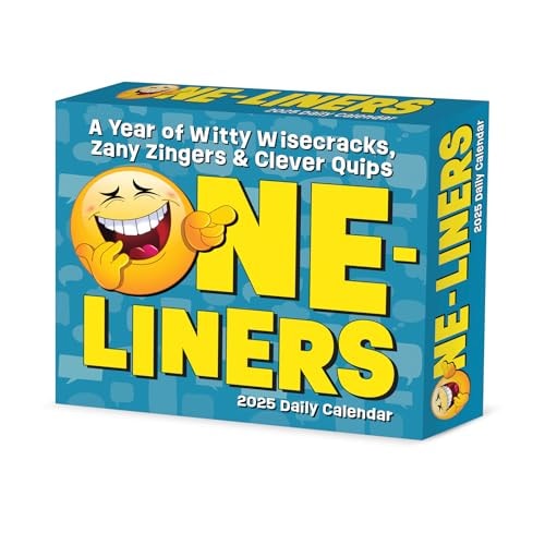 One-liners 2025 6.2 X 5.4 Box Calendar — Willow Creek Press