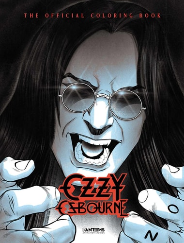 Ozzy Osbourne: The official coloring book — David Calcano