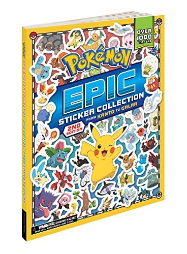 Pokémon Epic Sticker Collection 2nd Edition: From Kanto to Galar — Pikachu Press
