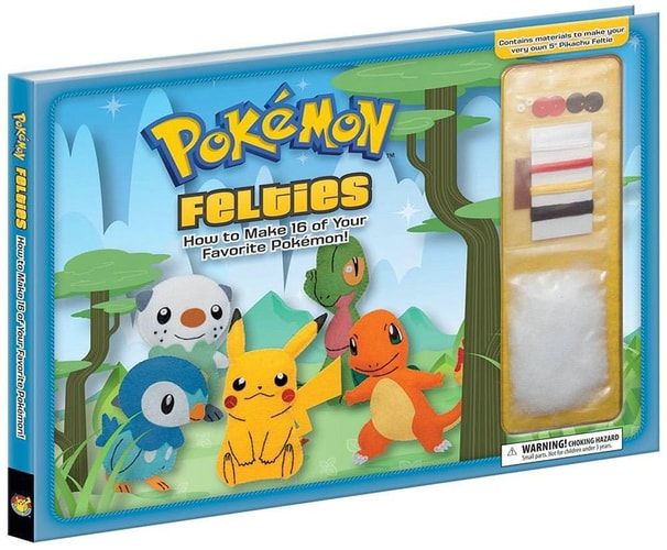 Pokemon Felties: How to Make 16 of Your Favorite Pokemon — Pikachu Press