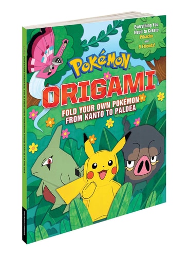 Pokémon Origami: Fold Your Own Pokémon from Kanto to Paldea One Pokémon From Every Region! — Pikachu Press