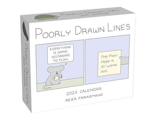 Poorly Drawn Lines 2025 Day-to-Day Calendar — Reza Farazmand