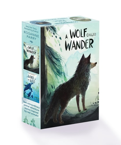 Rosanne Parry “Voice of the Wilderness” 2-Book Box Set A Wolf Called Wander, a Whale of the Wild — Rosanne Parry