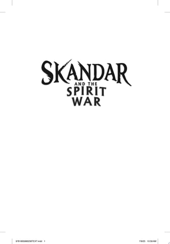 Skandar and the Spirit War — A.F. Steadman