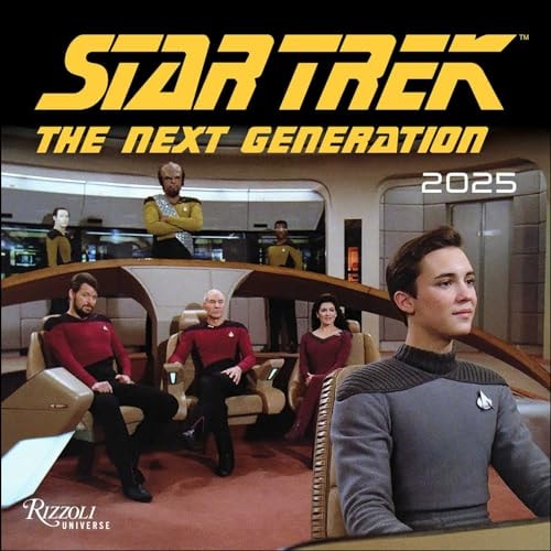 Star Trek: The Next Generation 2025 Wall Calendar — CBS