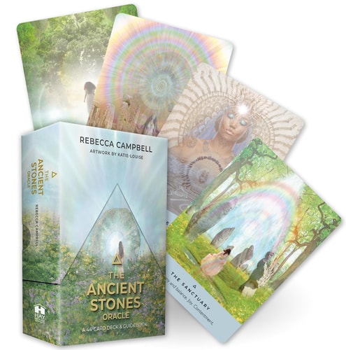The Ancient Stones Oracle: A 44-Card Deck and Guidebook — Rebecca Campbell