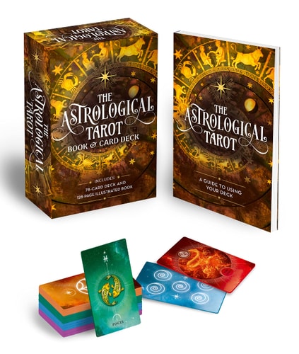 The Astrological Tarot Book and Card Deck Includes a 78-Card Deck and a 128-Page Illustrated Book — Tania Ahsan