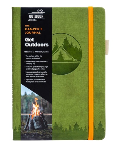 The Camper’s Journal (Outdoor Journal; Camping Log Book; Travel Diary) — Weldon Owen