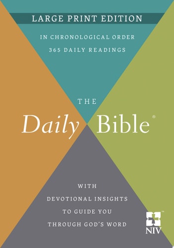 The Daily Bible (NIV, Large Print) — F. LaGard Smith