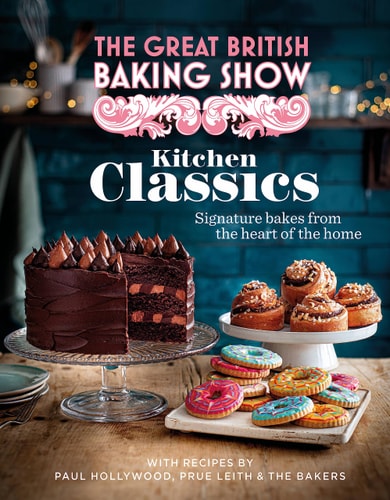 THE GREAT BRITISH BAKING SHOW KITCHEN CLASSICS. — Paul/ Leith The Bake Off Team (COR)/ Hollywood (Prue)
