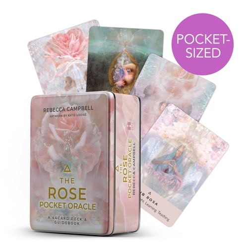 The Rose Pocket Oracle: A 44-Card Deck and Guidebook — Rebecca Campbell