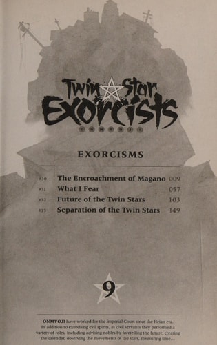 Twin Star Exorcists, Vol. 9 — Yoshiaki Sukeno