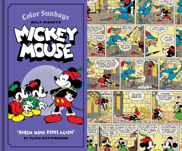 Walt Disney’s Mickey Mouse Color Sundays Robin Hood rides again — Floyd Gottfredson