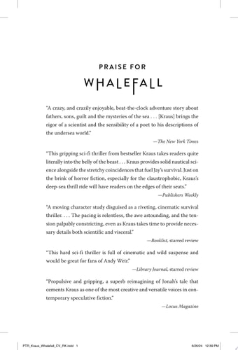 Whalefall A Novel — Daniel Kraus